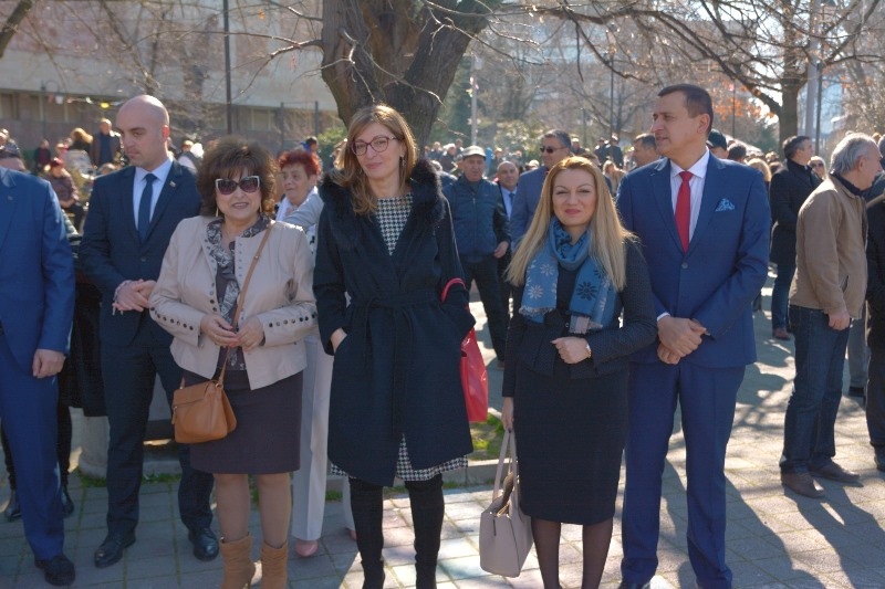 Областната структура на ГЕРБ Пазарджик се включи в честването на 3-ти март